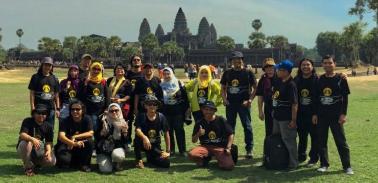 Mahasiswa Magister Arkeologi UI Melakukan Field Study ke Kamboja